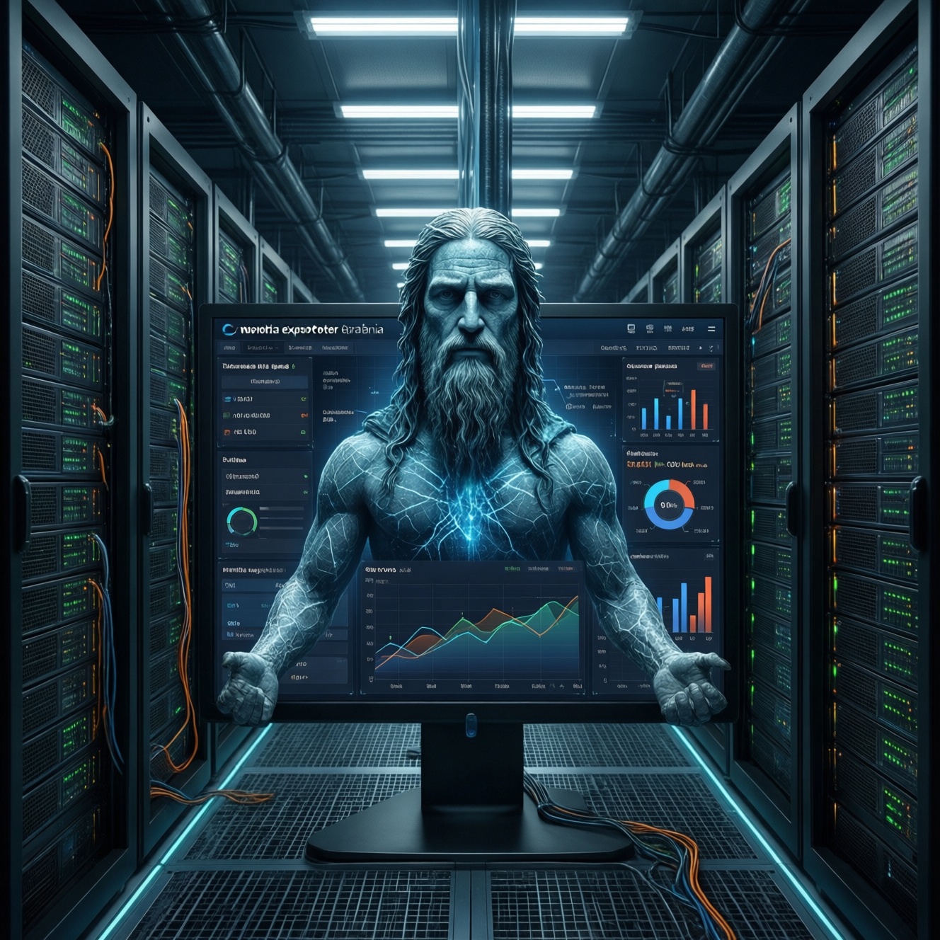 Настройка мониторинга серверов с помощью prometheus и grafana