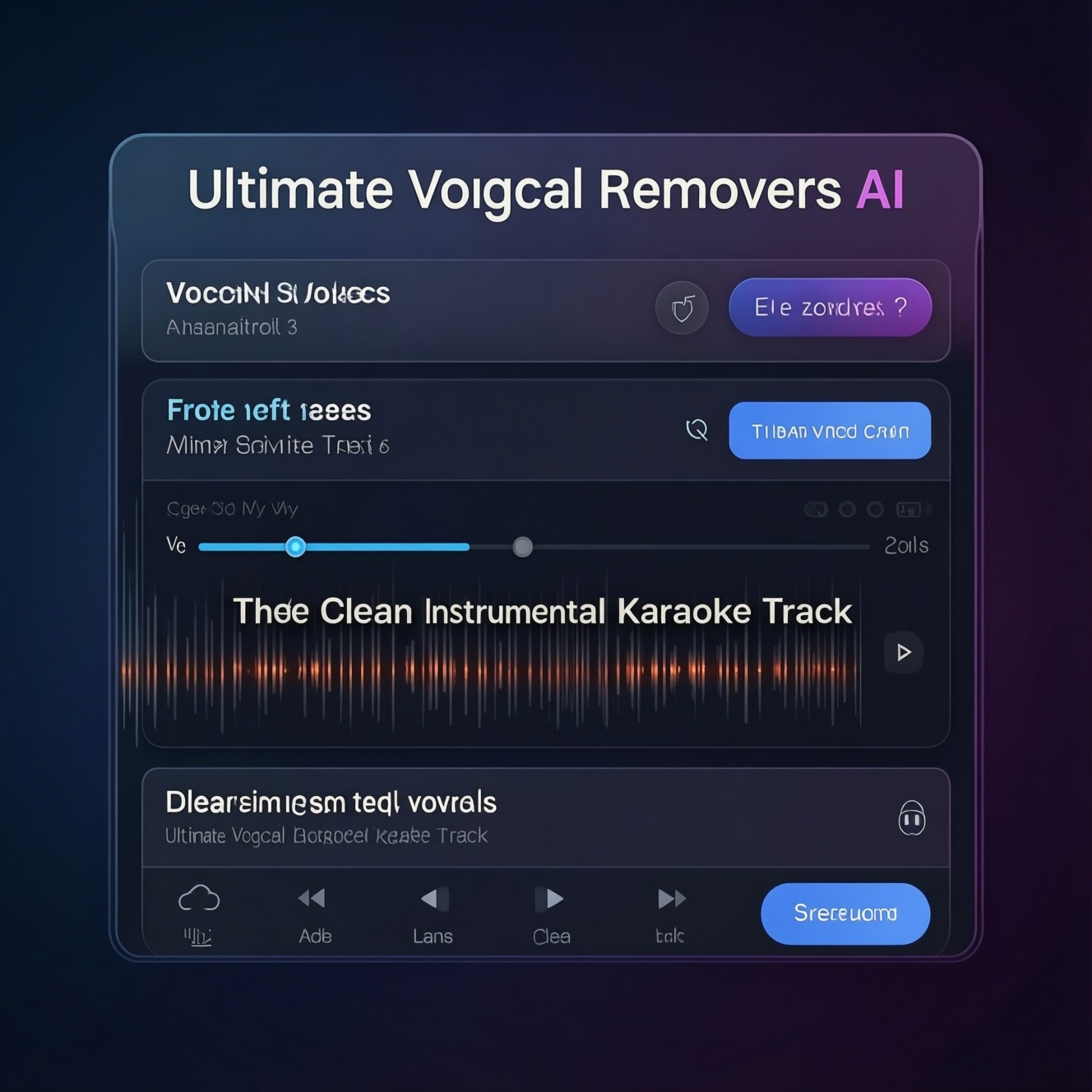 Ultimate vocal remover Gui: как удалить вокал из аудиофайла с помощью ИИ